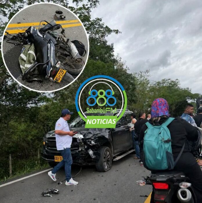 TRAGEDIA EN LA RUTA 45 PAREJA EN MOTOCICLETA MUERE EN BRUTAL CHOQUE CONTRA CAMIONETA 2