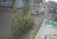 VIDEO: DOS MOTOCICLISTAS LESIONADOS TRAS VIOLENTO ACCIDENTE EN EL CASCO URBANO DE GARZÓN