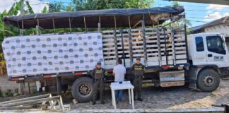 POLICÍA FRENA MILLONARIO ROBO DE GANADO EN ALTAMIRA Y CAPTURA AL CONDUCTOR DEL CAMIÓN