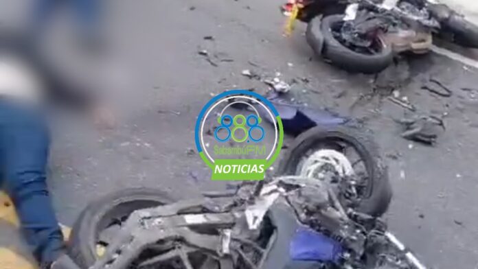 TRAGEDIA EN EL SUR DEL HUILA CHOQUE DE MOTOCICLETAS DEJA DOS FALLECIDOS EN EL SECTOR LA GUAIRA